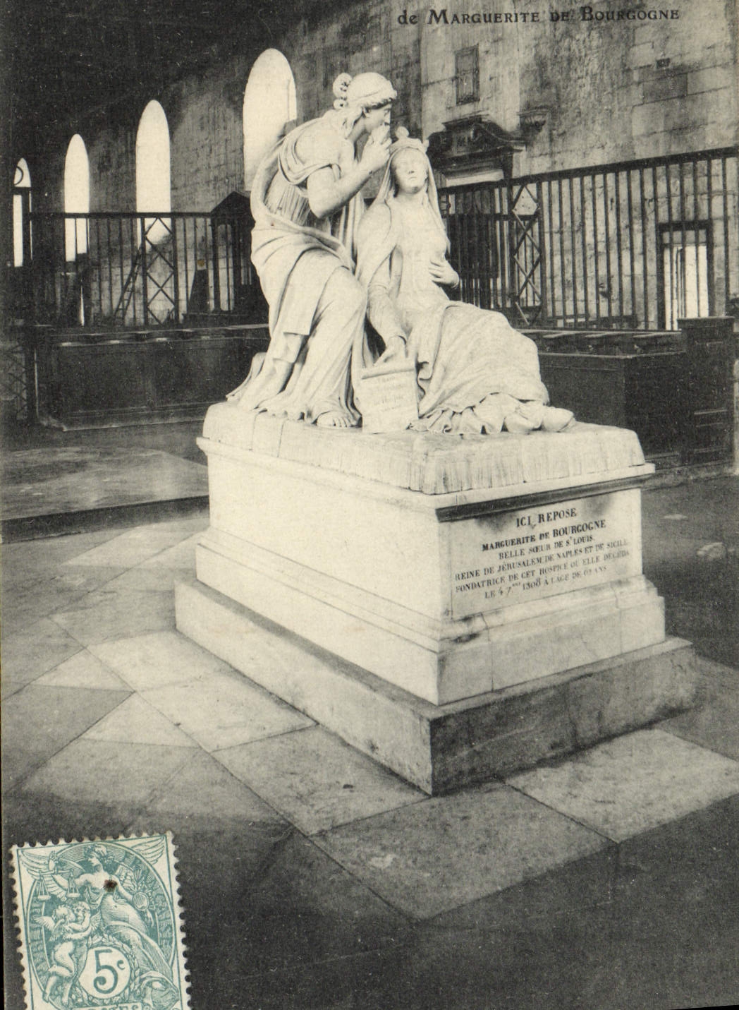 CPA Tonnerre Tombeau De Marguerite De Bourgogne