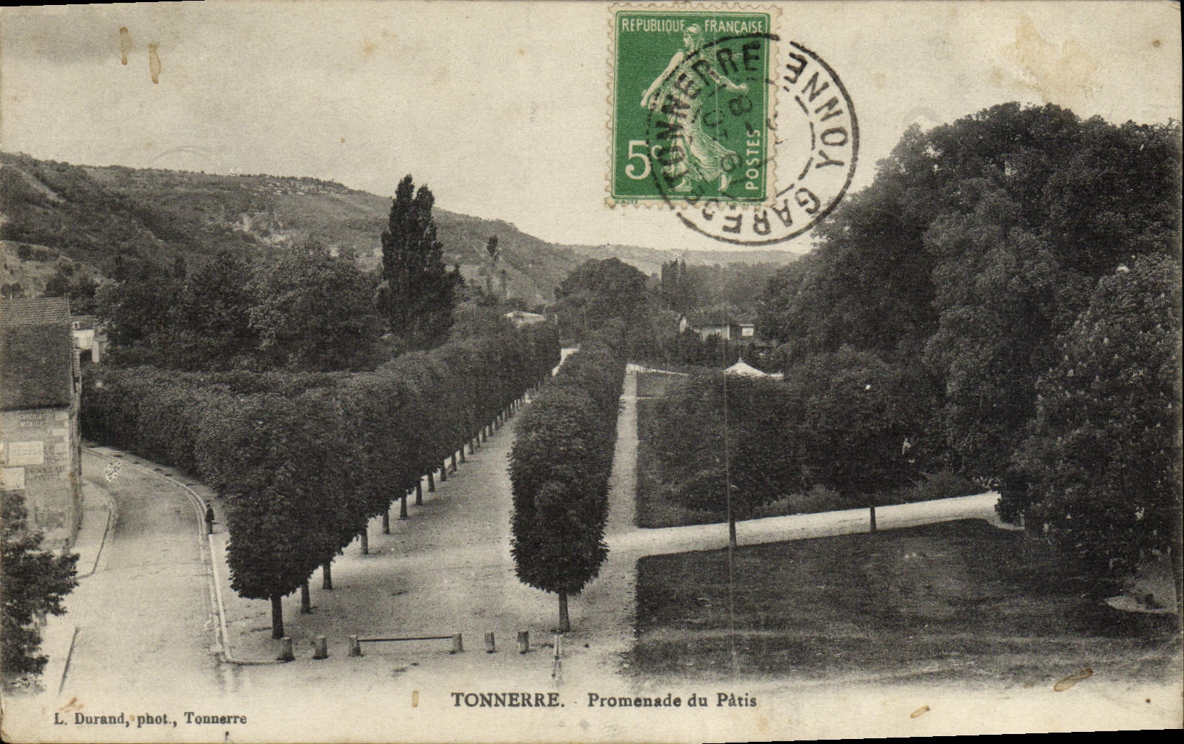 CPA Tonnerre Promenade Du Patis