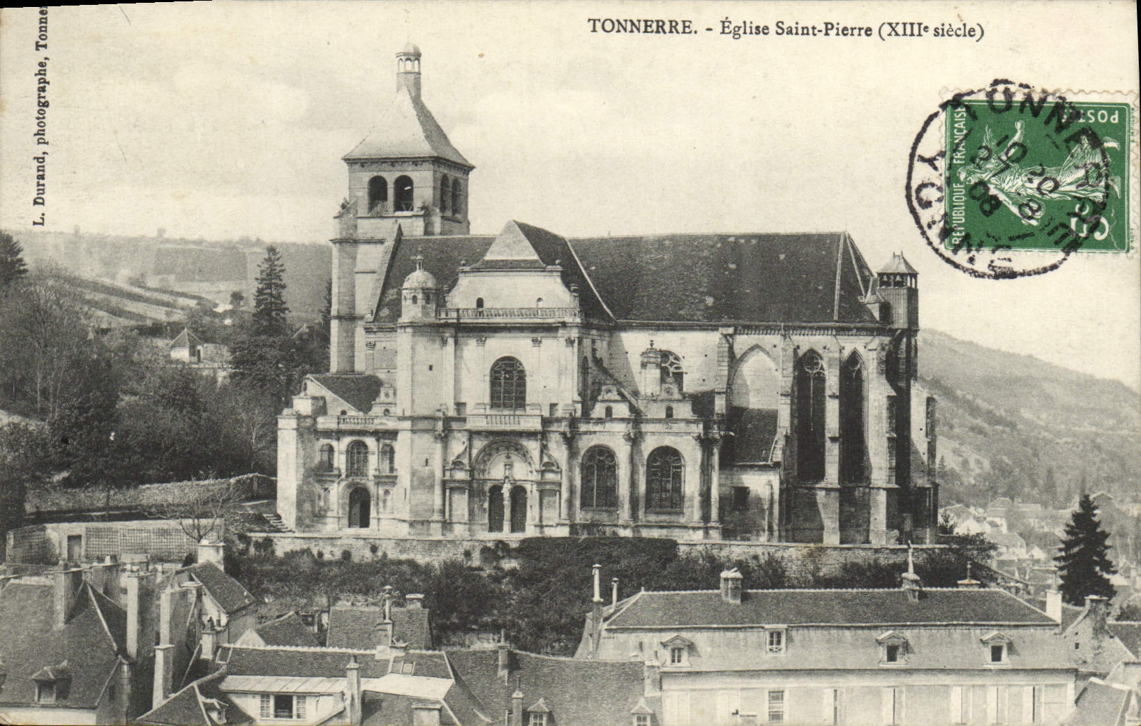 CPA Tonnerre Eglise Saint Pierre