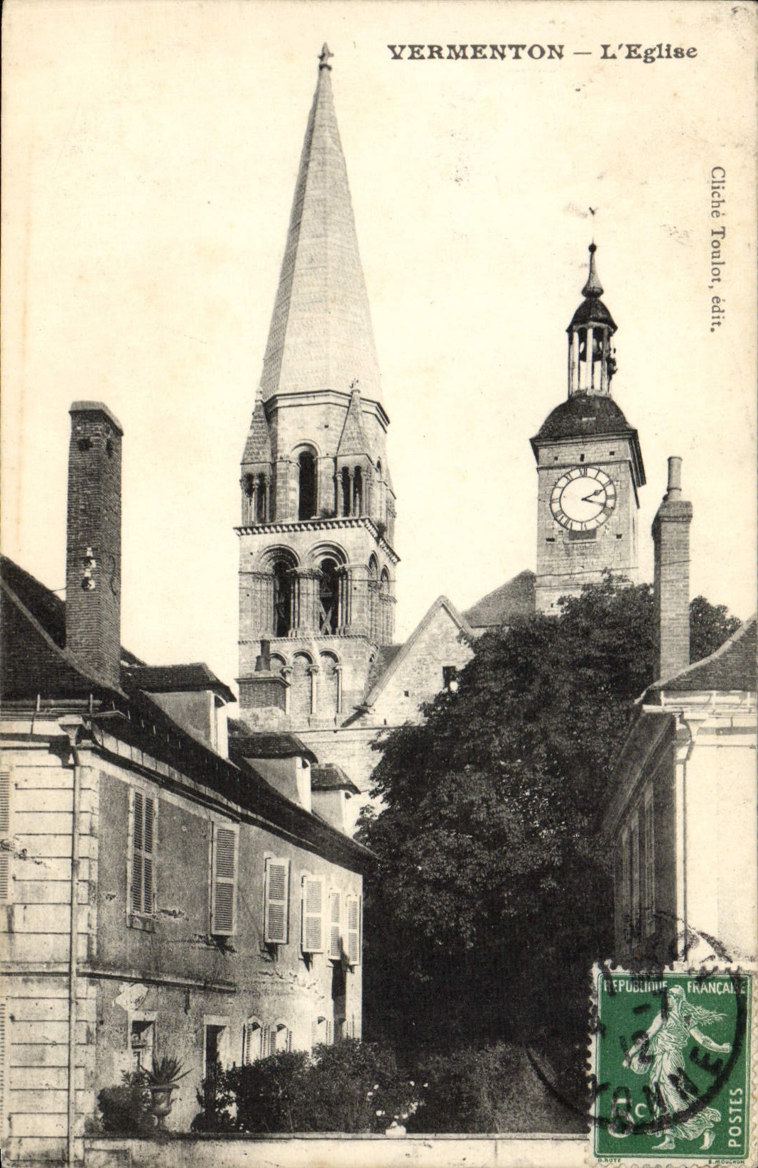 CPA Vermenton L'Eglise
