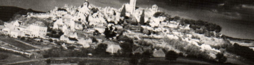 MODERN CARD Vezelay Hearth of light and Peace