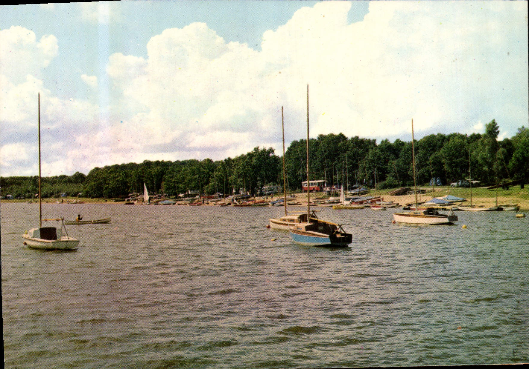 CPA Reservoir Du Bourdon Saint Fargeau 