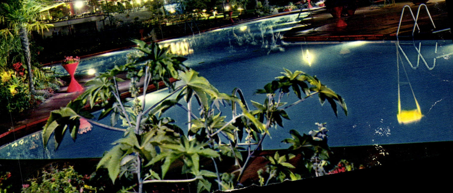 CPM Montreux Piscine Du Casino Le Soir