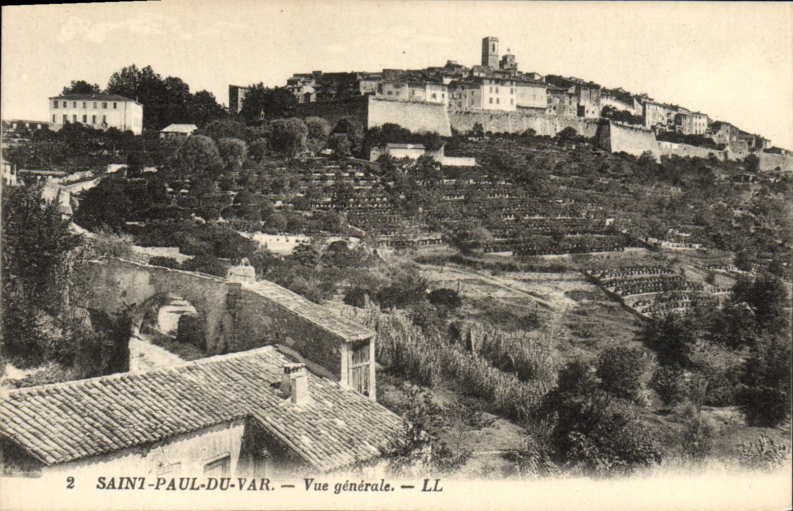 CPA Saint Paul Du Var Vue Generale