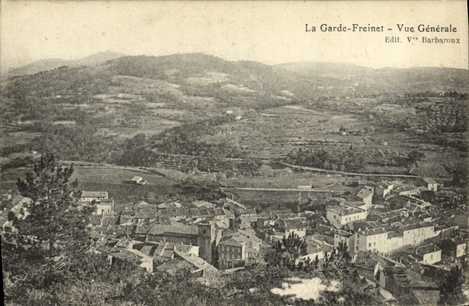 CPA La Garde Ferinet Vue Generale