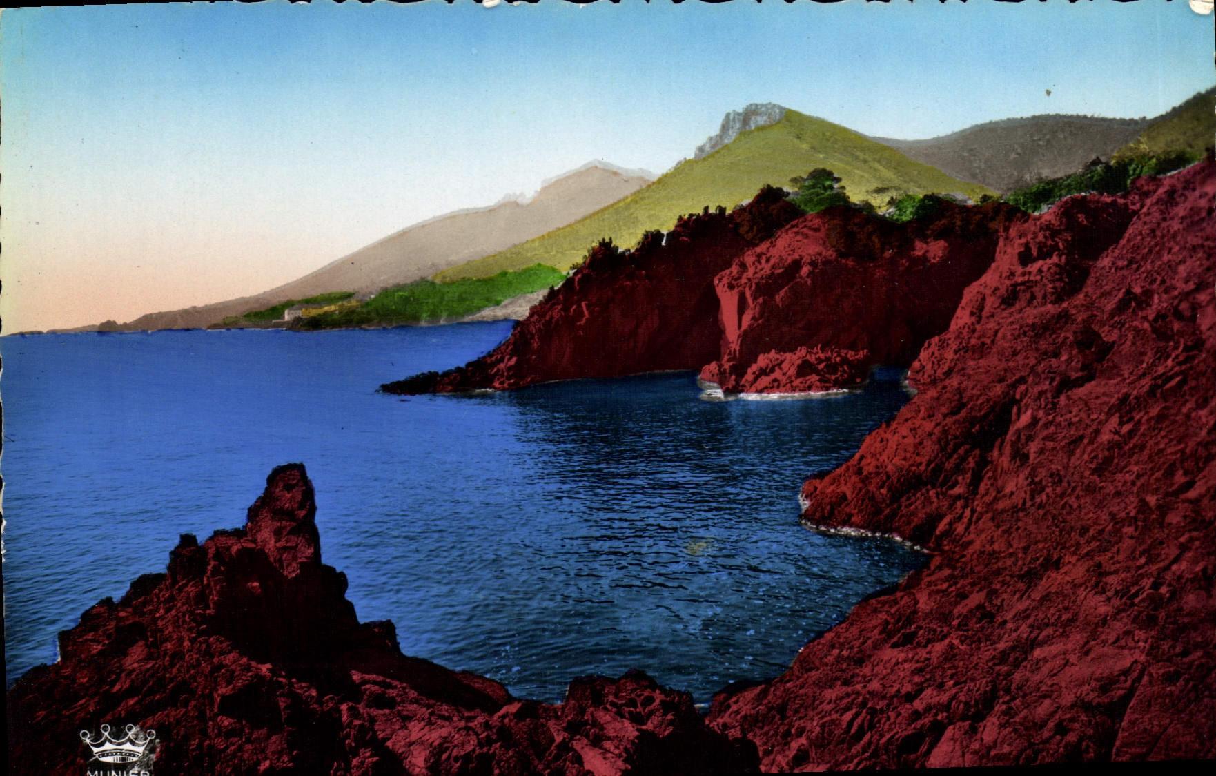 CPM La Cote d'Azur La Corniche d'Or Rochers Du Trayas