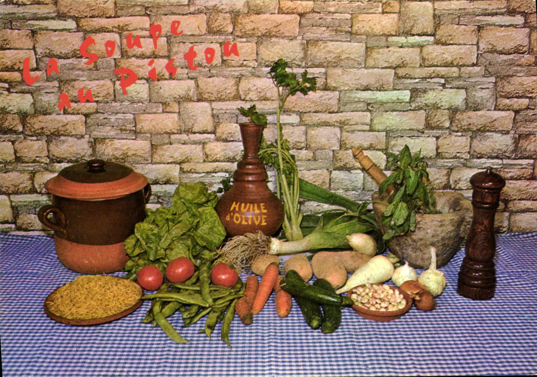 MODERN CARD Pistou Soup