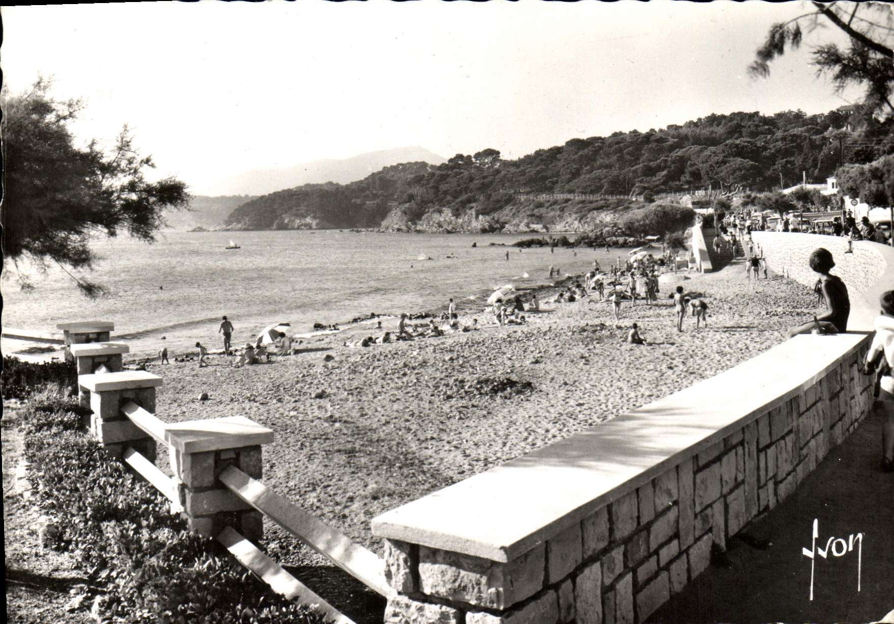 CPM La Garonne La Plage