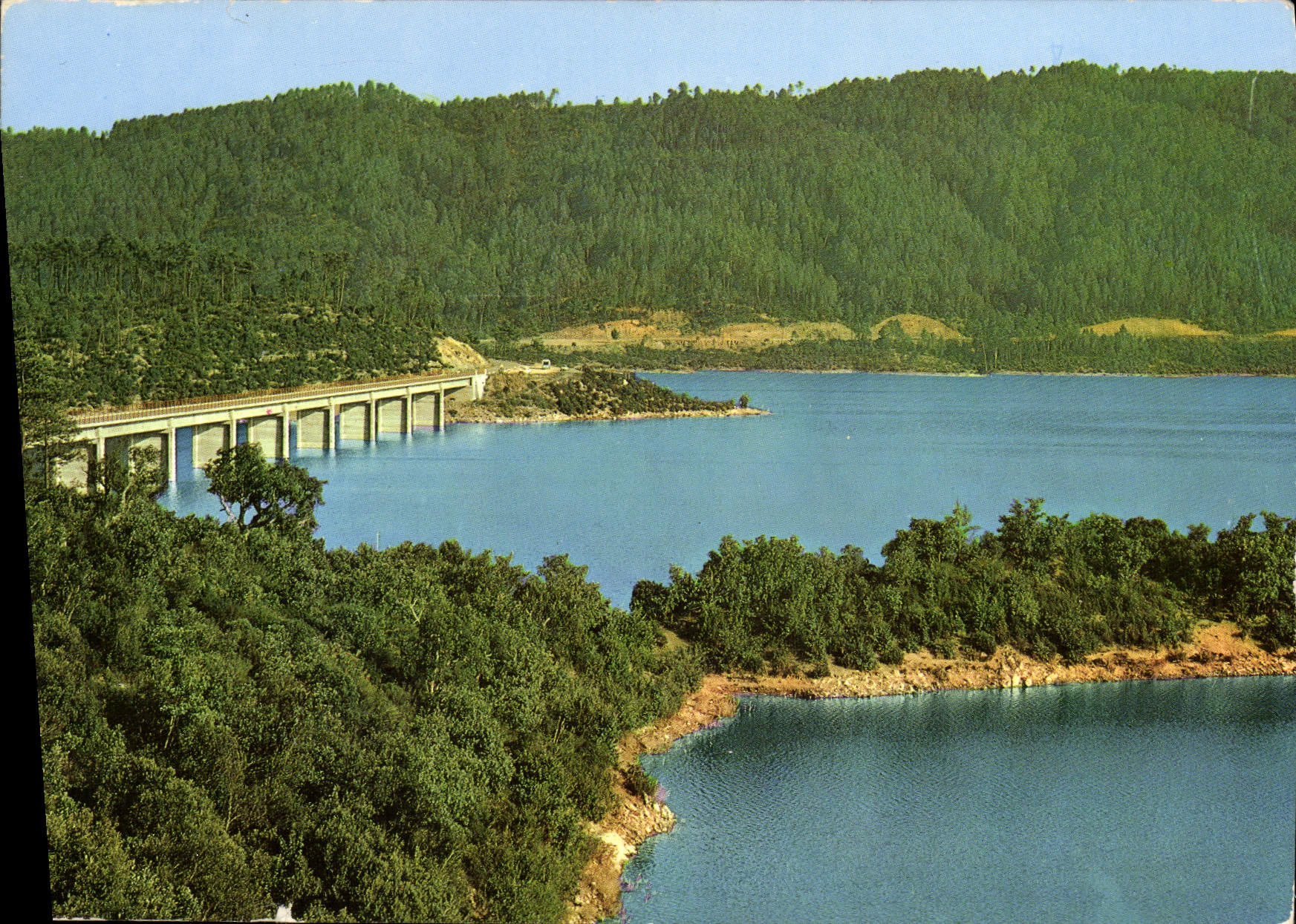 MODERN CARD Surroundings De Tanneron And De Montauroux Lake Of Cassien Saint