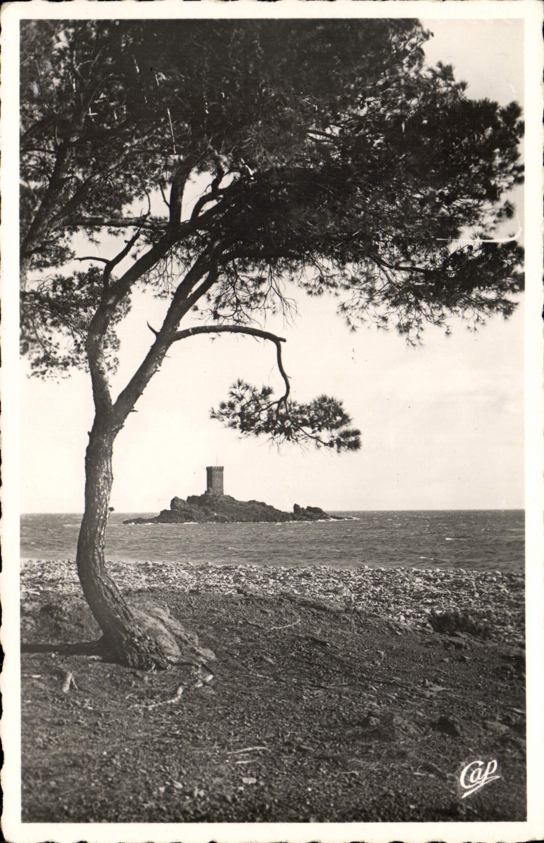 MODERN CARD Surroundings Of Saint Raphael Agay the Gold Island