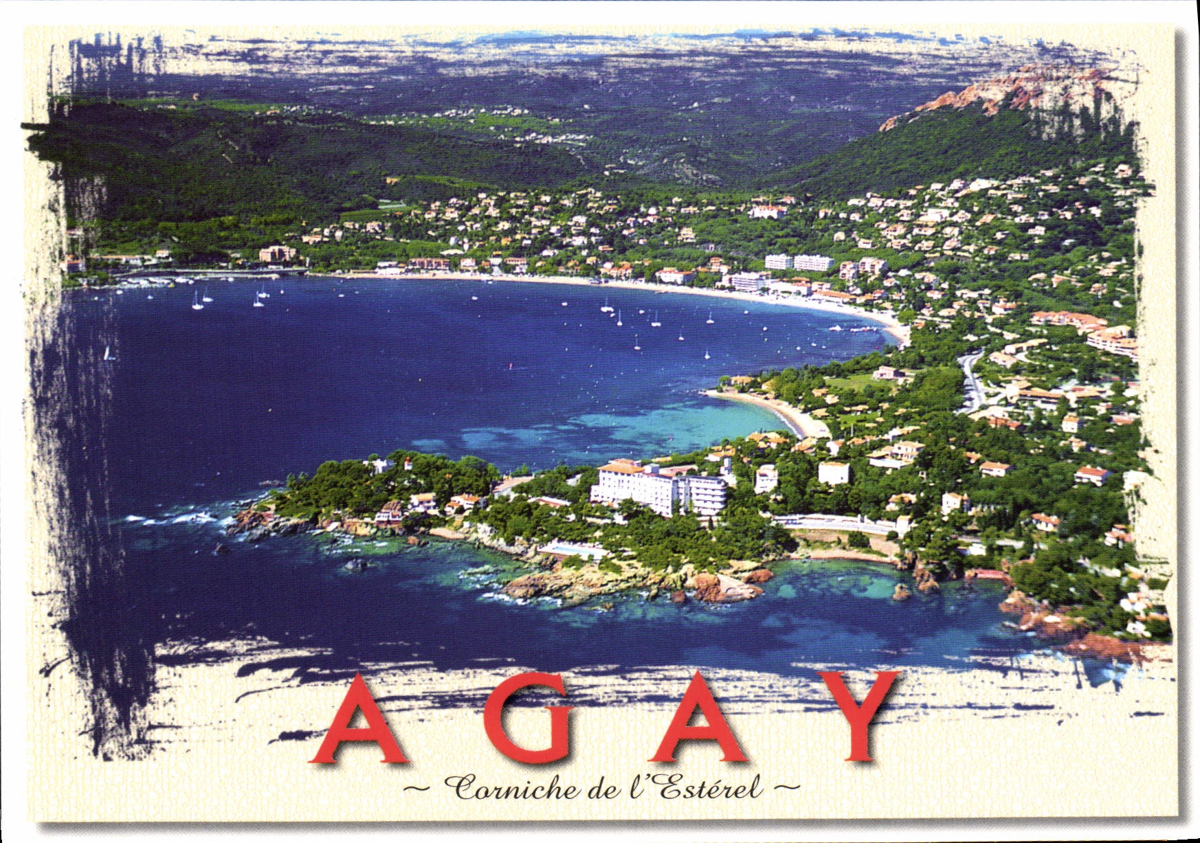 MODERN CARD Agay Cornice Of Esterel