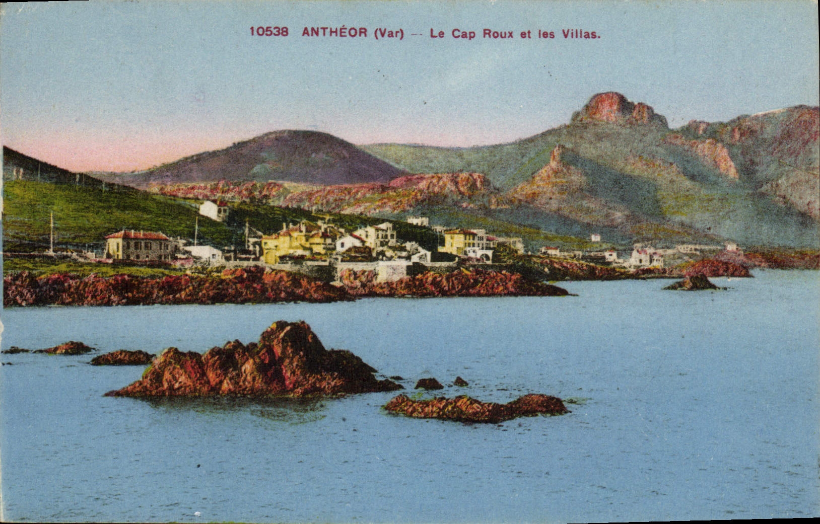 CPM Antheor Le Cap roux Et Les Villas