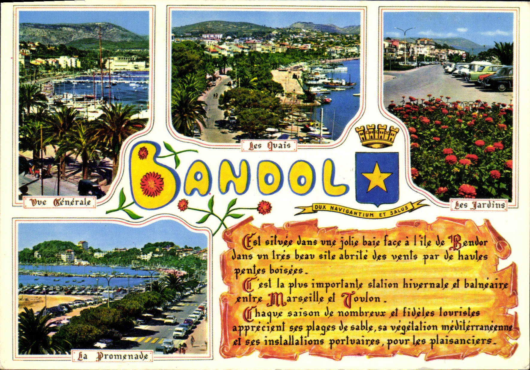 CPM Souvenir De Bandol