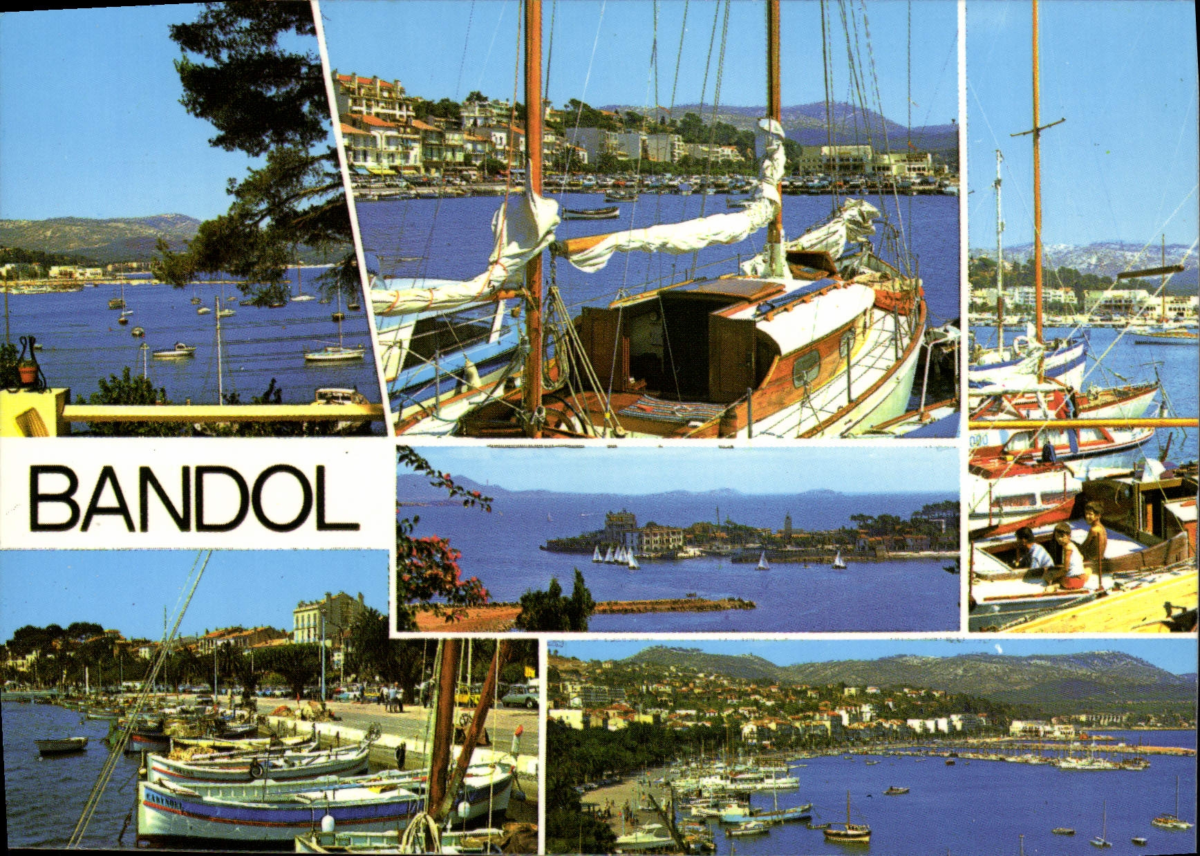 CPM Lumiere Et Beaute De La Cote d'Azur Souvenir De Bandol