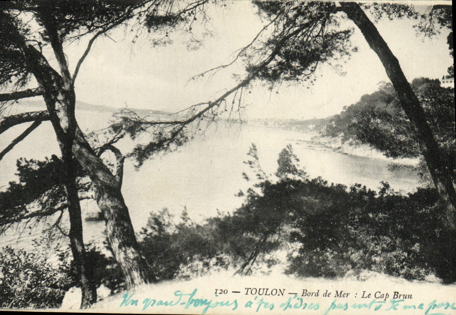 CPA Toulon Bord De Mer Le Cap Brun