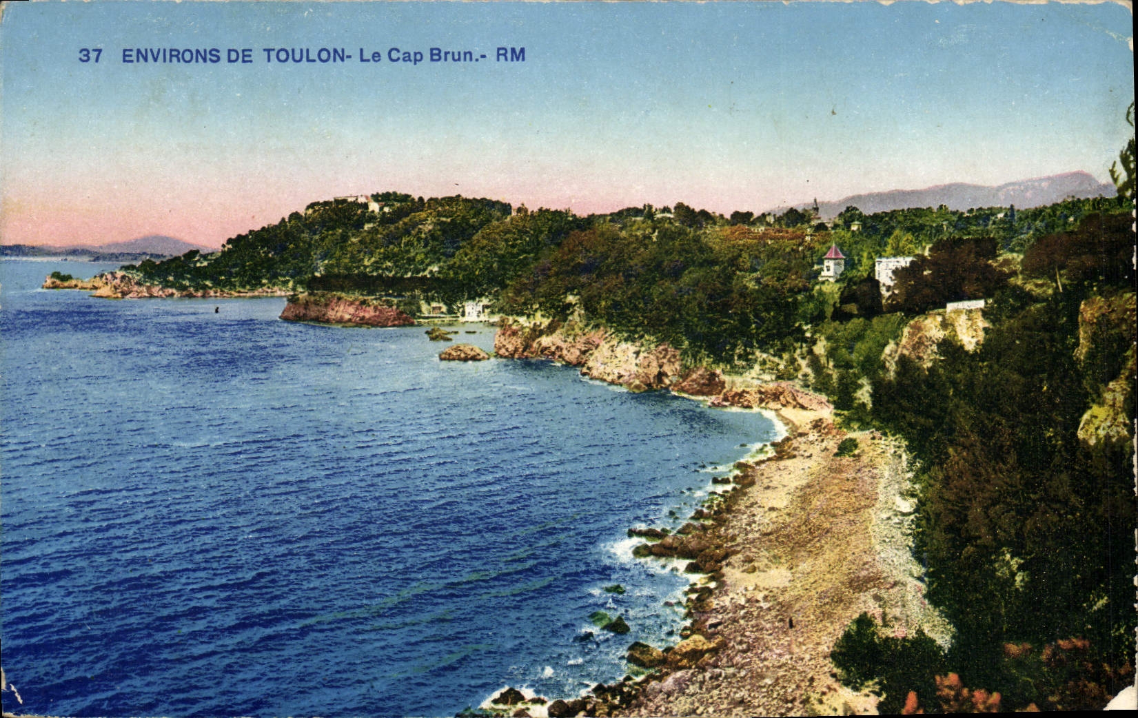 CPA Environs De Toulon Le Cap Brun