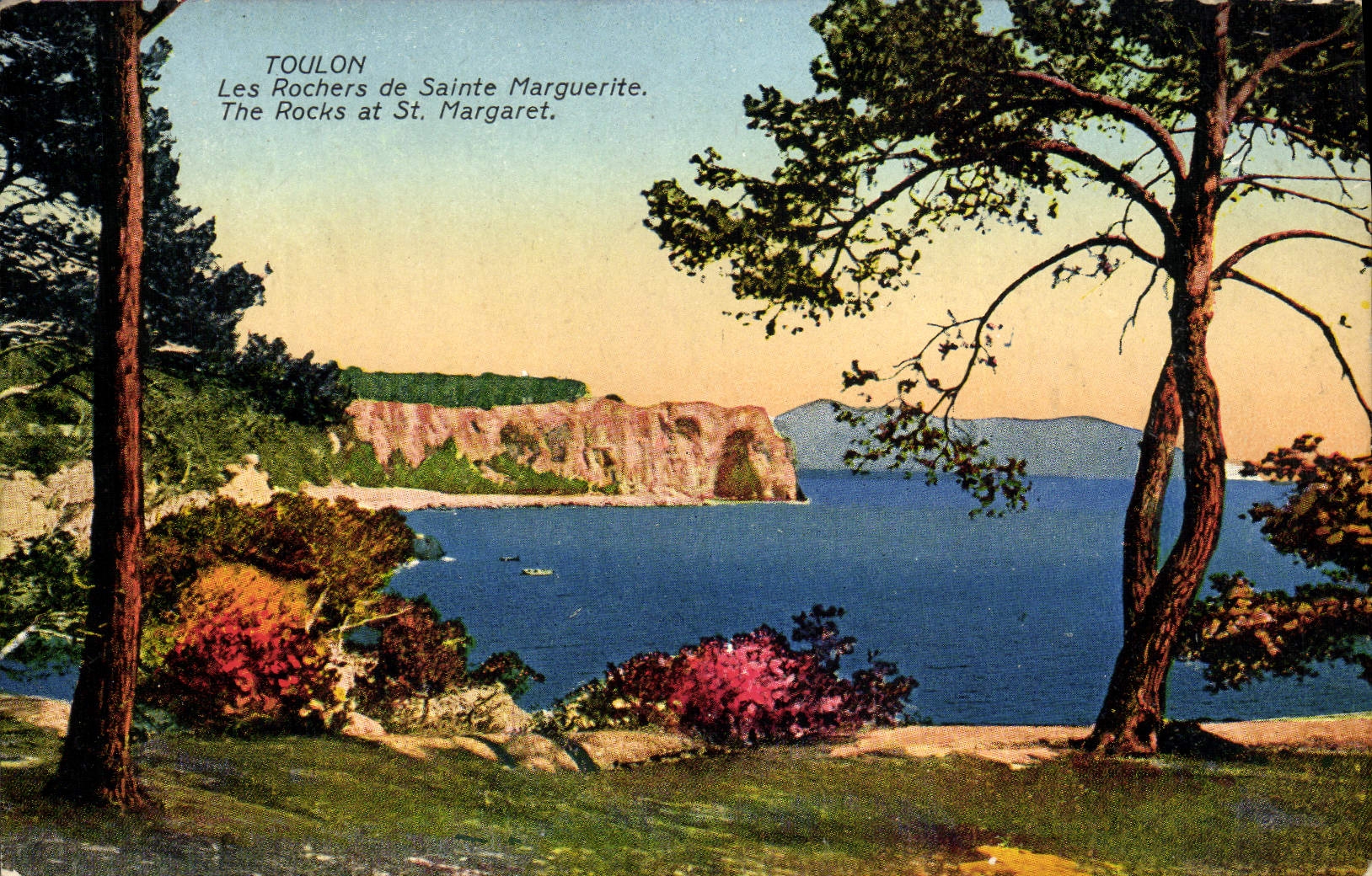 CPA Toulon Les Rochers De Sainte Marguerite