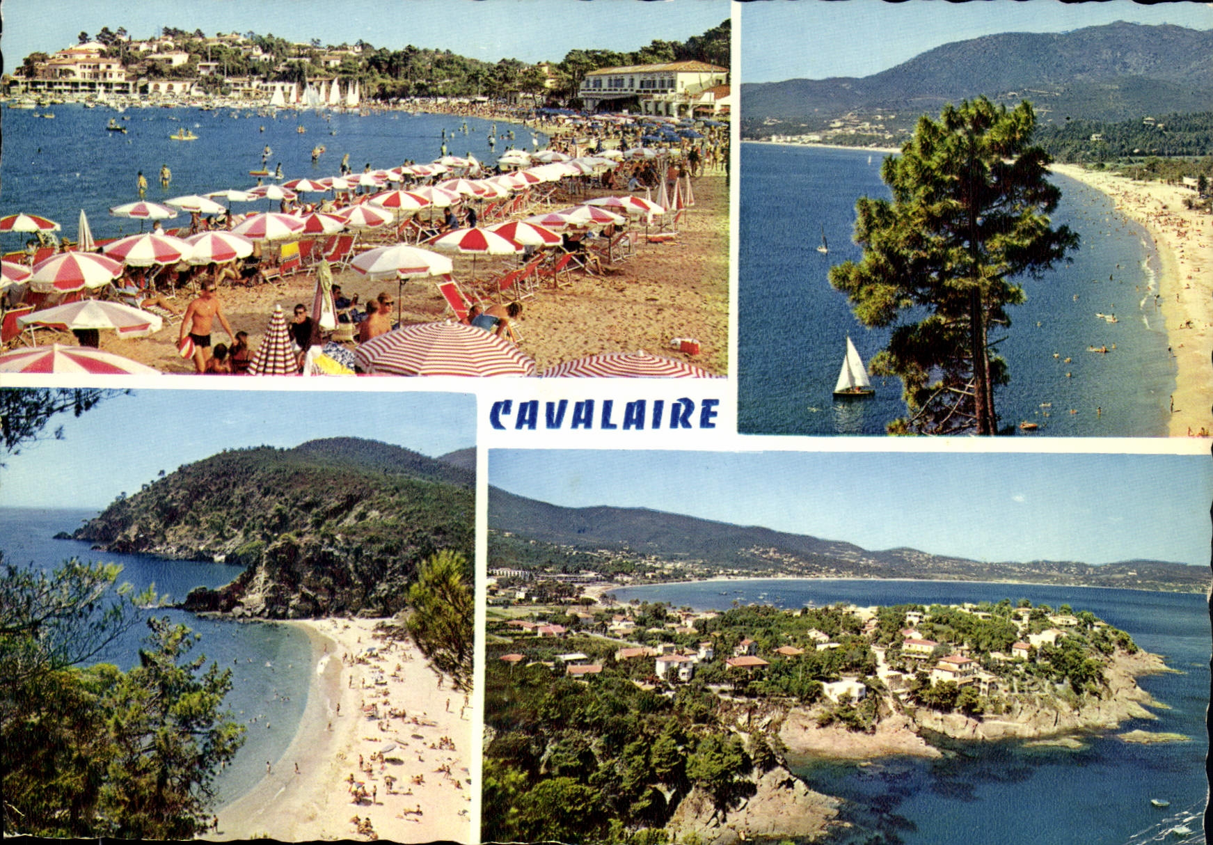CPM La Cote d'Azur Varoise Cavalaire Sur Mer La Plage