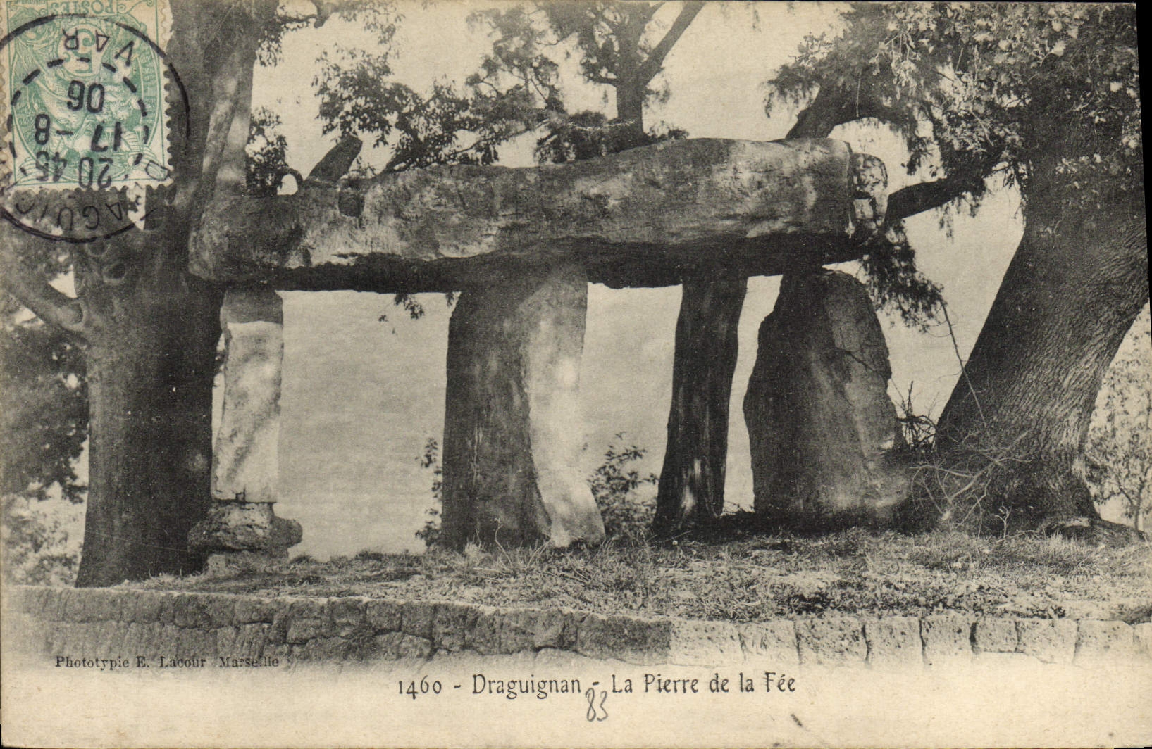 VINTAGE POSTCARD Draguinan Pierre Of the Fairy