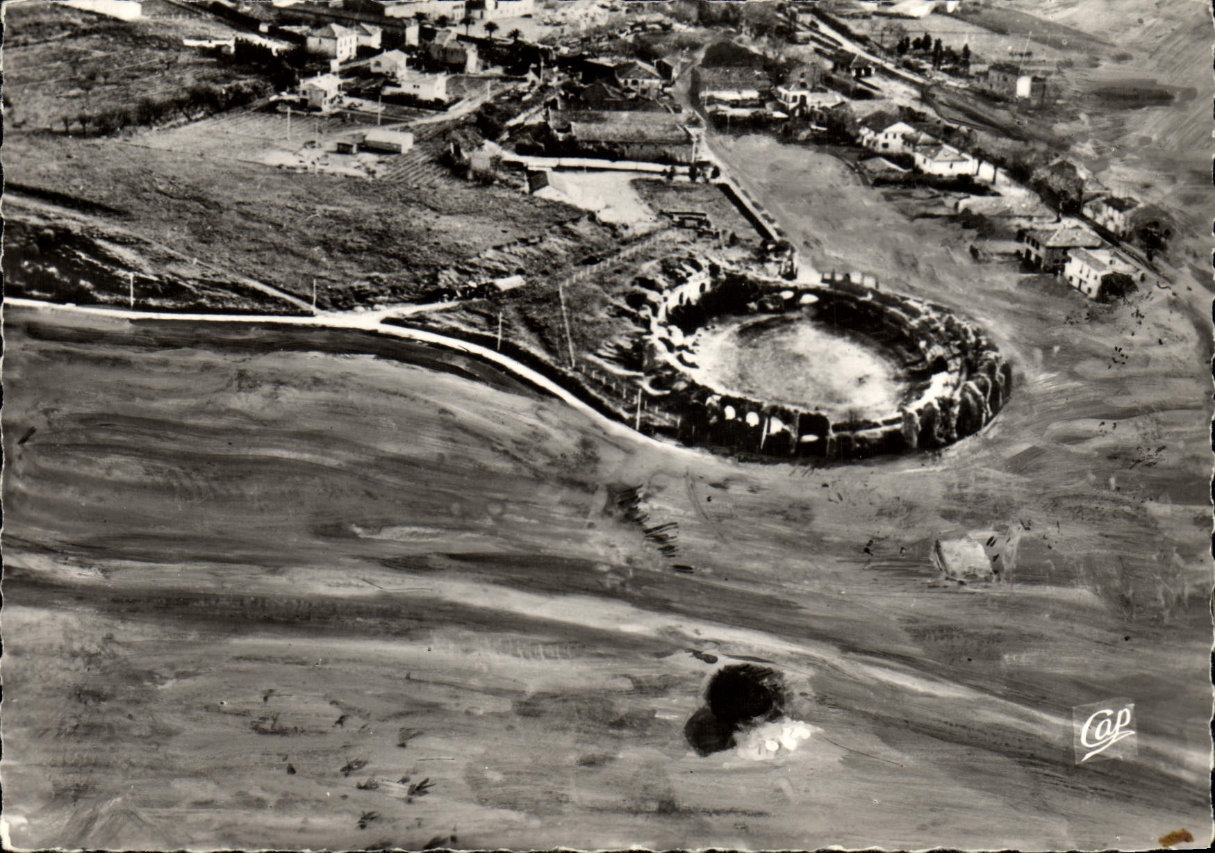 CPM Frejus Le Quartier Des Arenes Apres Le 2 Decembre 1959