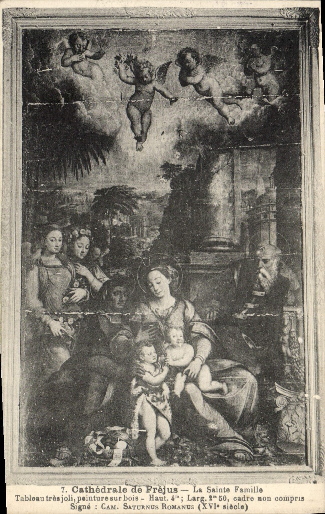 CPA Frejus la Sainte Famille Cathedrale