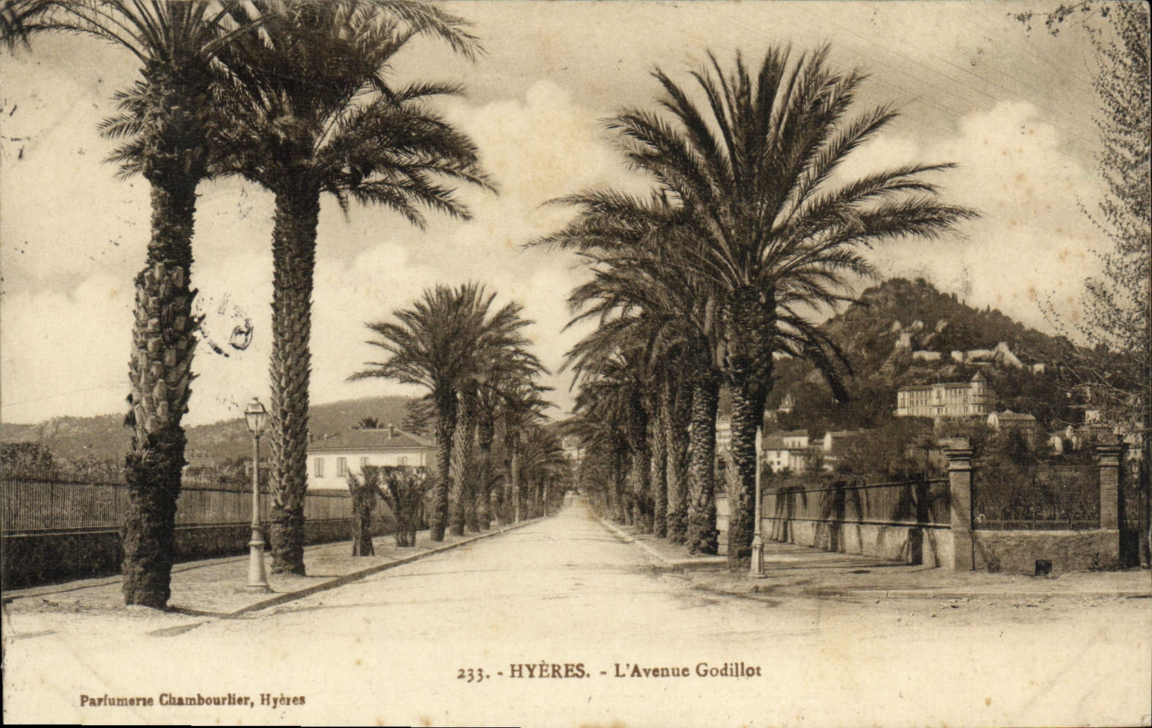 CPA Hyeres L'Avenue Godillot