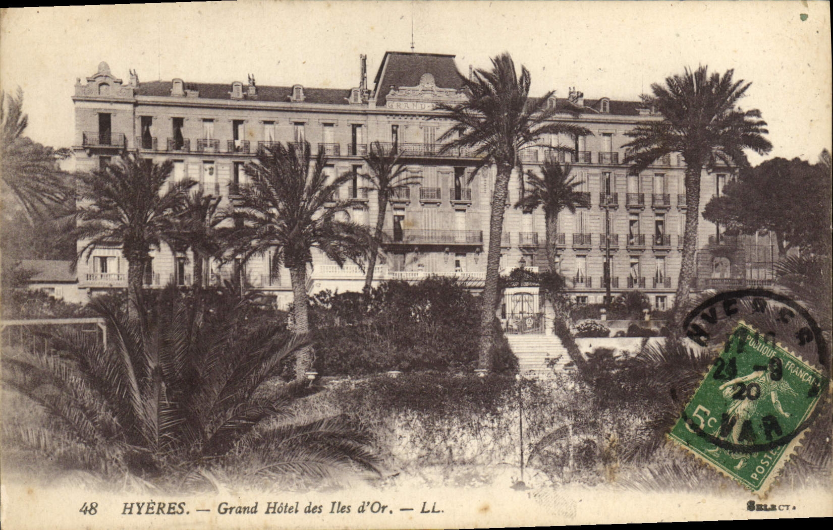 CPA Hyeres Grand Hotel des Iles d'Or