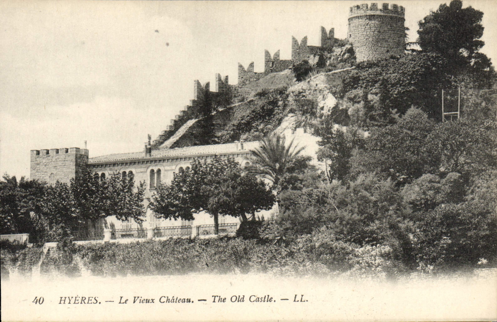 CPA Hyeres Le vieux Chateau