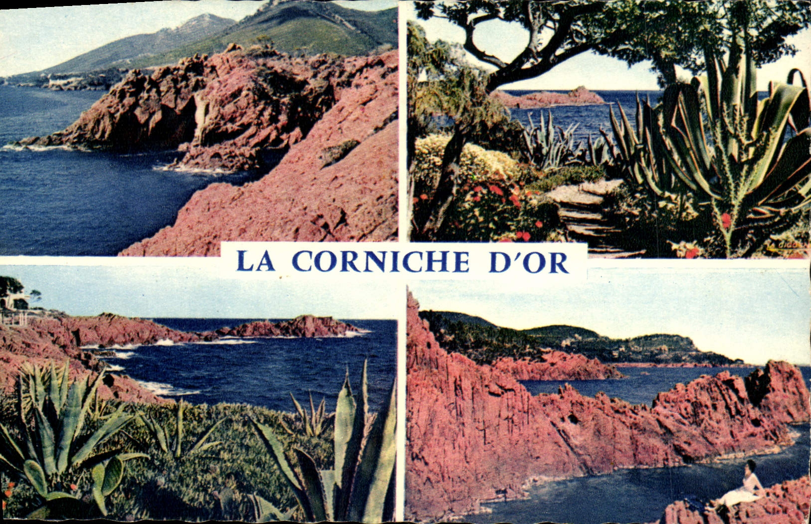 POSTAL de la VENDIMIA la cornisa del oro