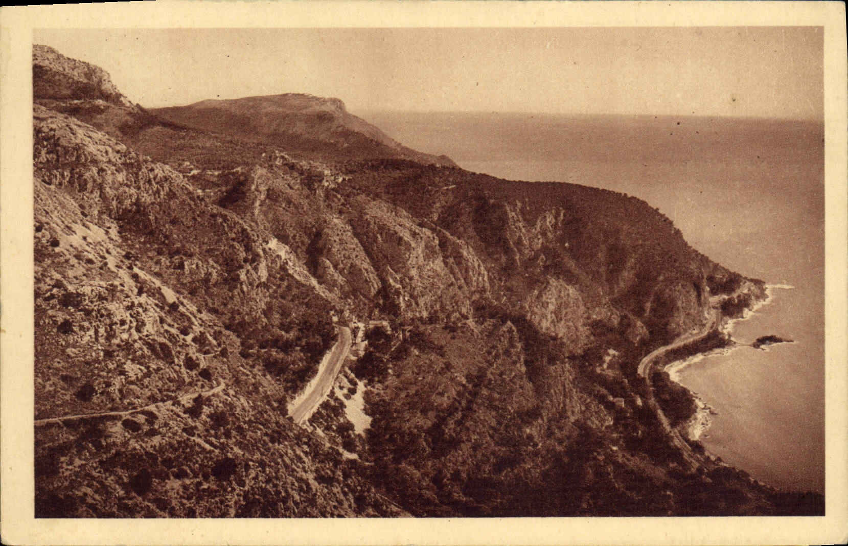 CPA Les Corniches et Chemin Napoleon