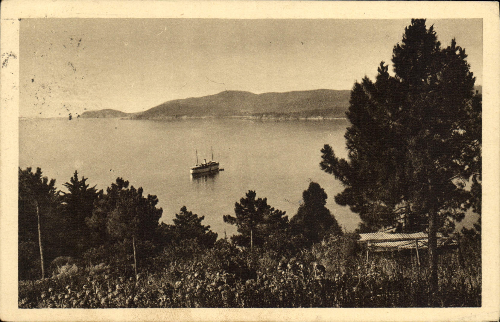 CPA Le Lavandou Les Pointes de la Rade de Bormes et le Cap Benat