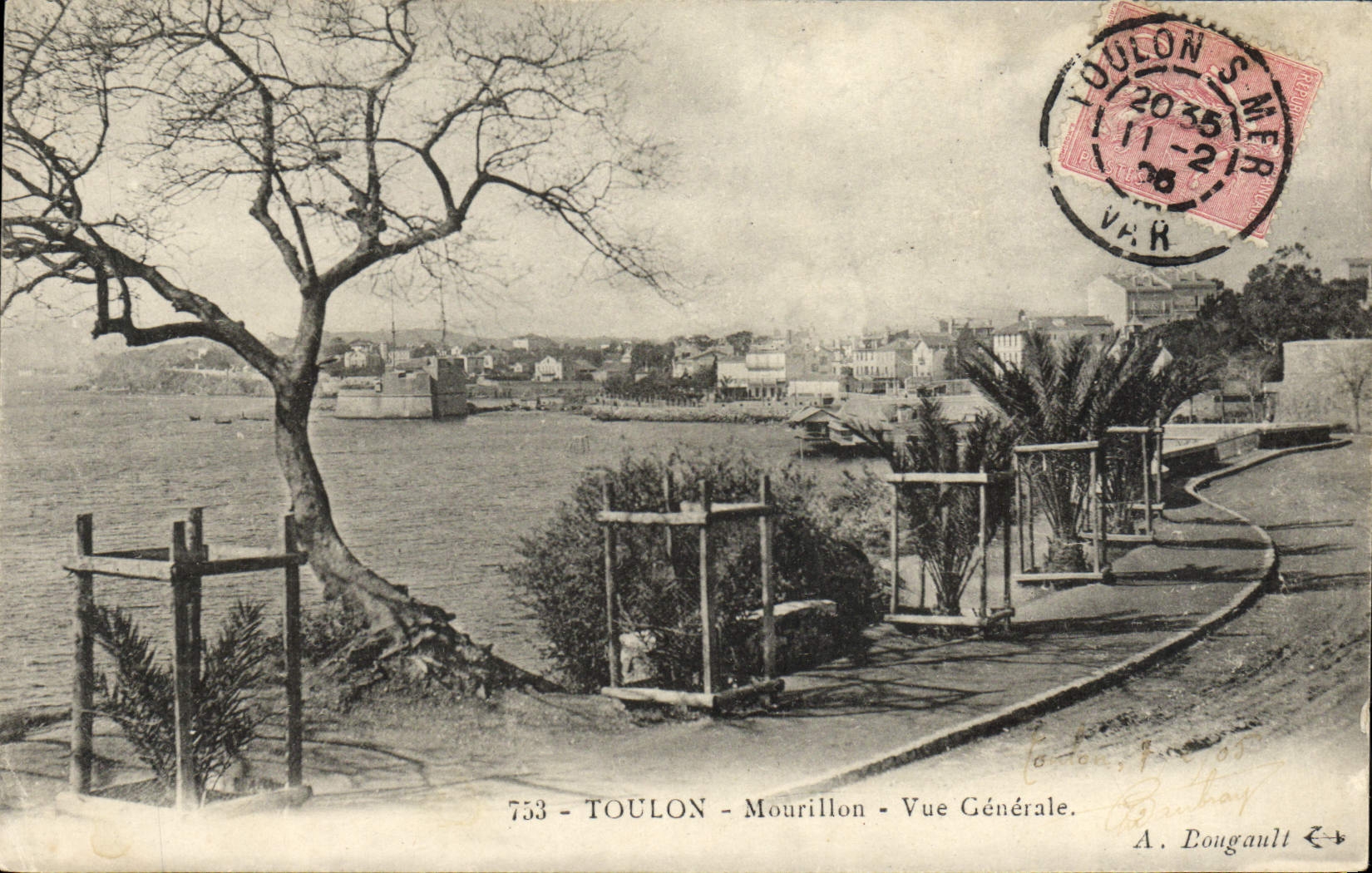 CPA Toulon Le Mourillon Vue Generale