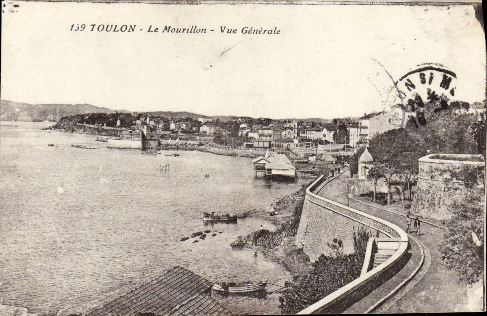 CPA Toulon Le Mourillon Vue Generale