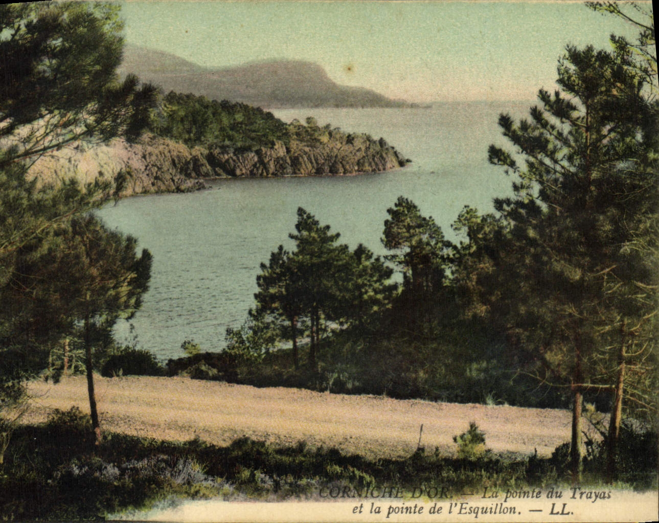 CPA Corniche D'Or La Pointe du Trayas et la Pointe de l'Esquillon