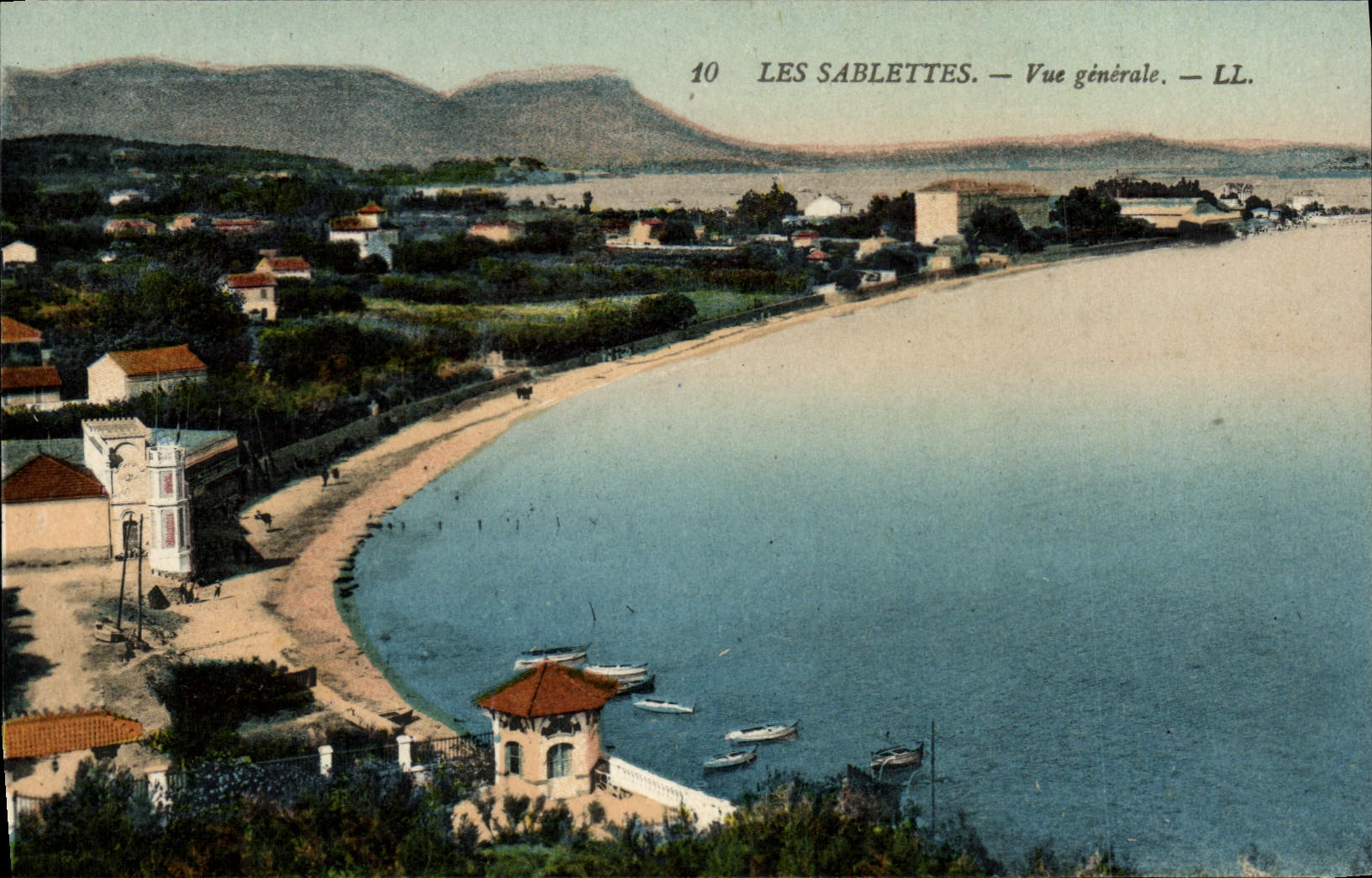 CPA Les Sablettes les Bains Vue Generale