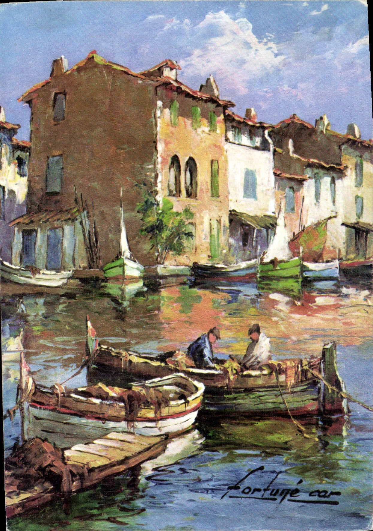 CPM Port Grimaud Barques