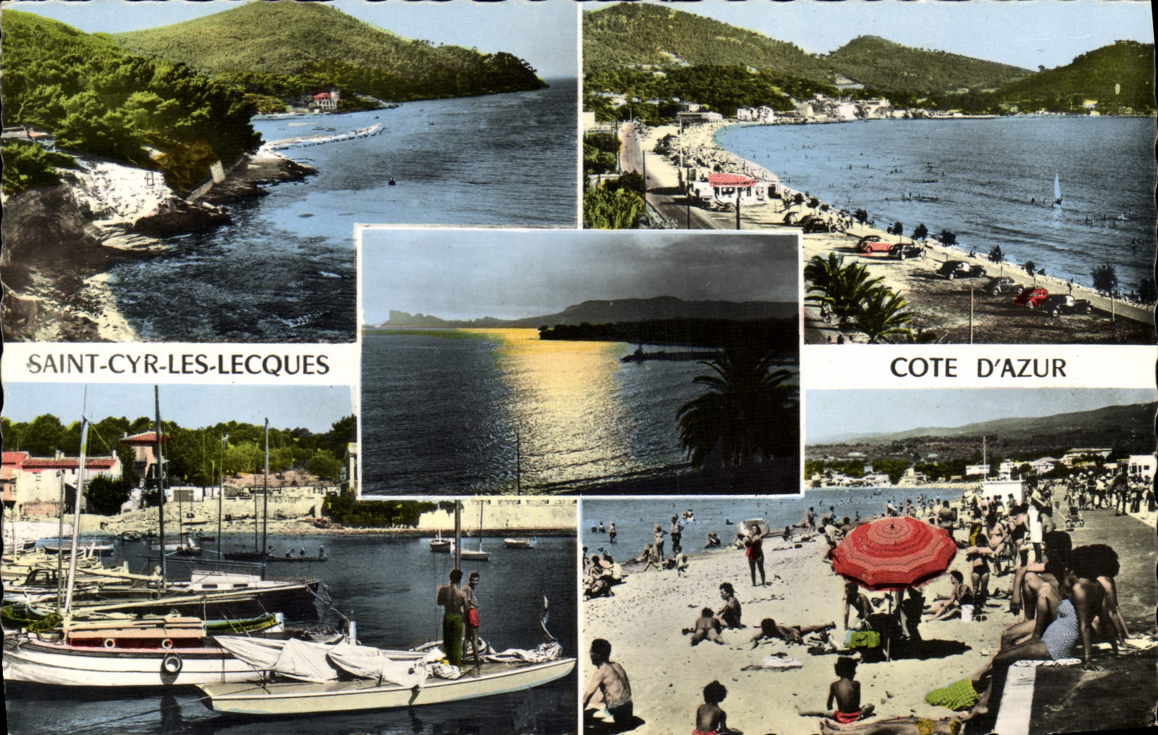 MODERN CARD Saint Cyr Lecques dimensions Azure