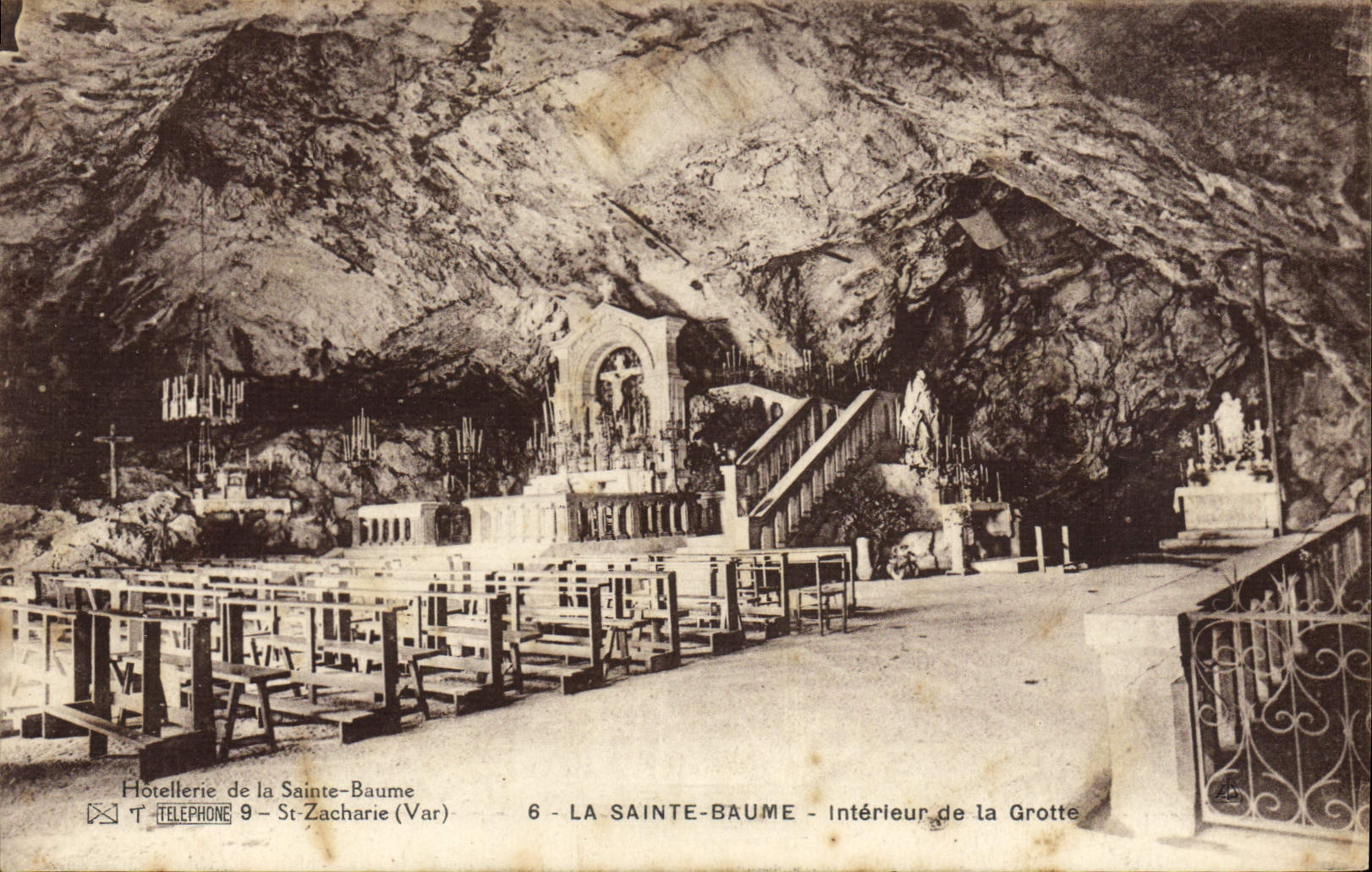 CPa Sainte el bálsamo interior de la cueva
