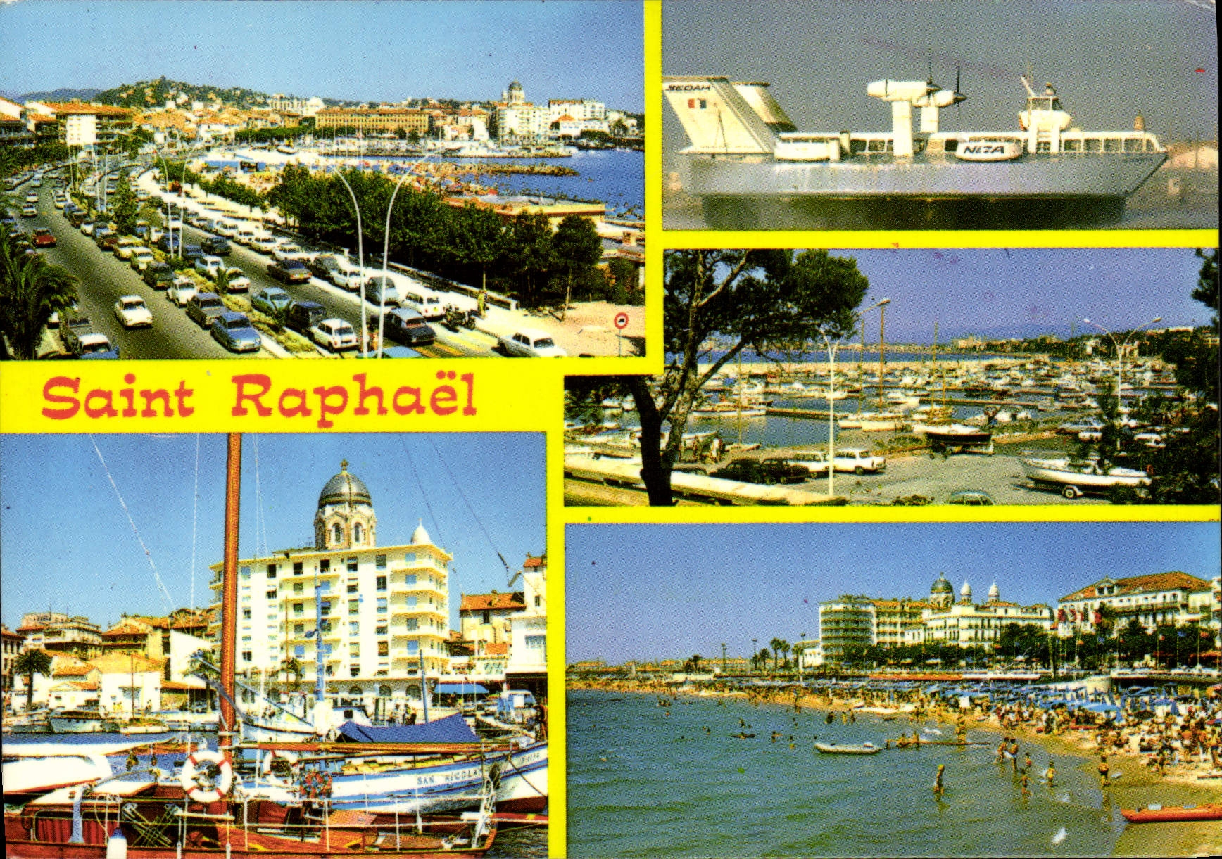 CPM Lumiere Et Beaute De La Cote D'Azur Saint Raphael