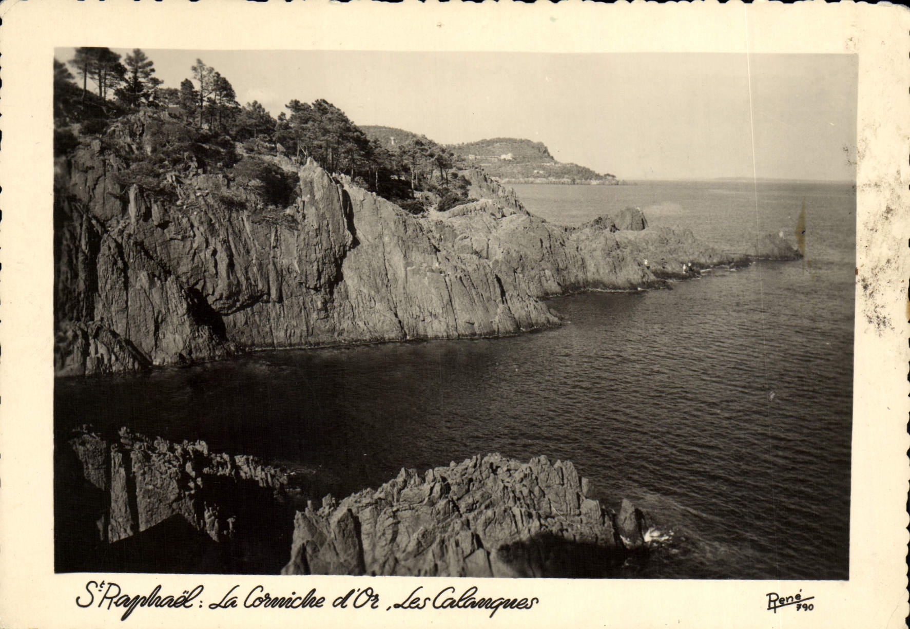 CPM Saint Raphael La Corniche d'Or Les Calanques