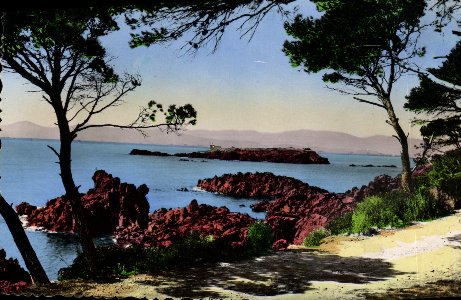 CPM Saint Raphael Le Lion de Terre