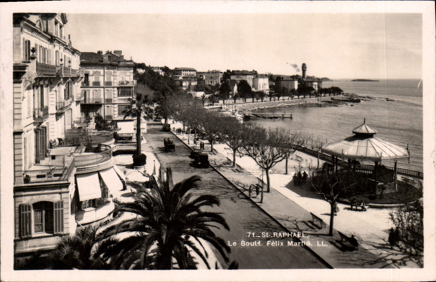 CPA Saint Raphael Le Felix Martin