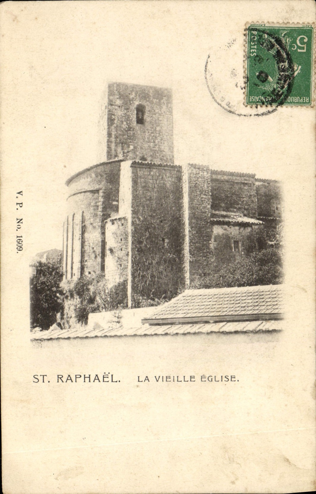 VINTAGE POSTCARD Holy Raphael the Old Church