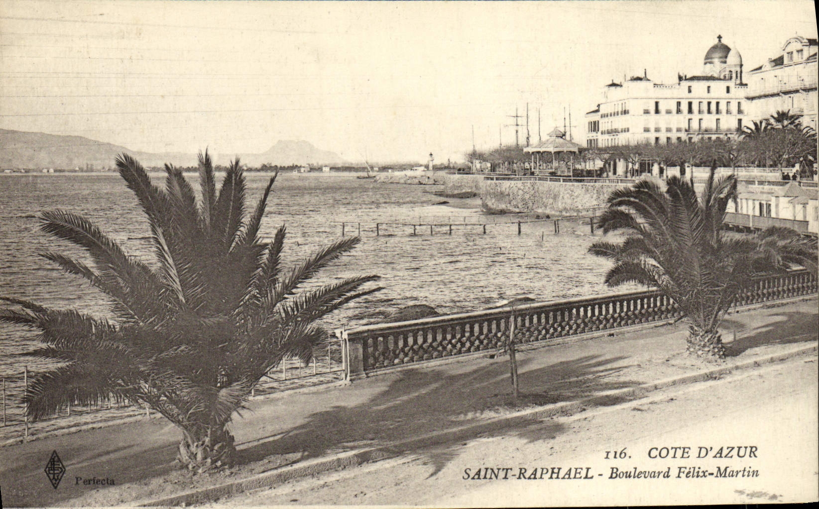 CPA Saint Raphael Boulevard Felix Martin