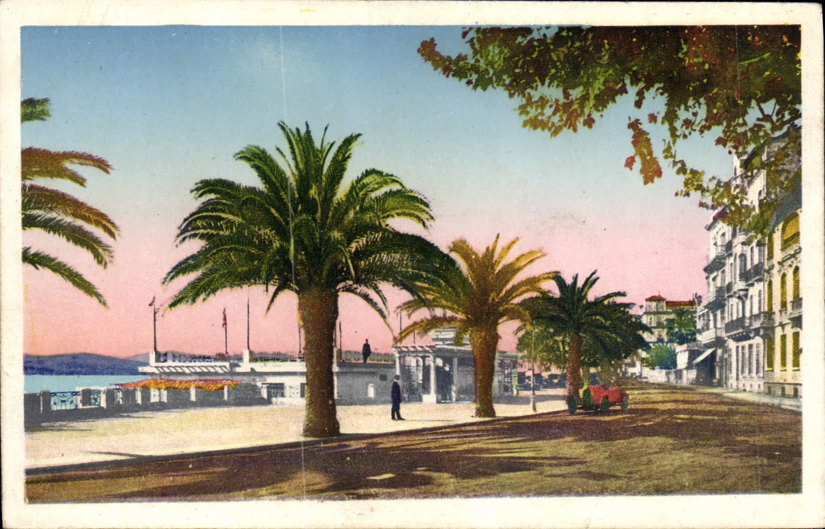 CPA Saint Raphael Le Boulevard Felix Martin et la Reserve