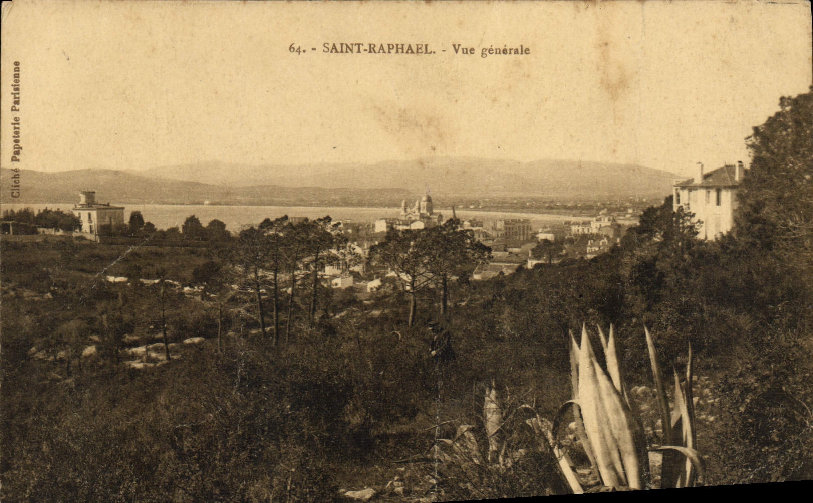 CPA Saint Raphael Vue Generale