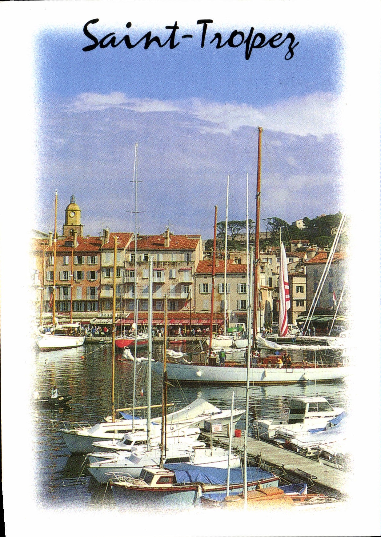CPM Saint Tropez Le Port Bateaux