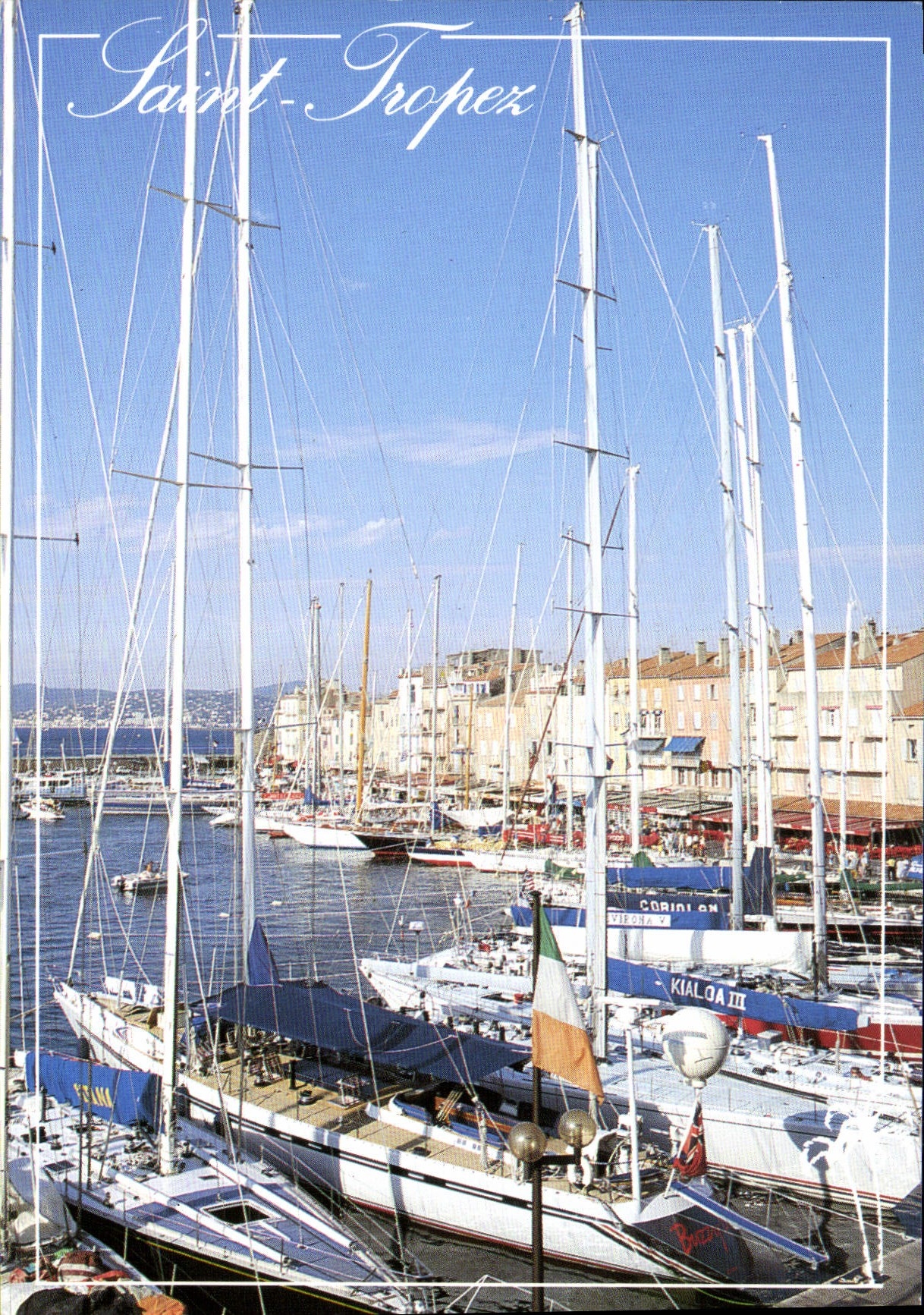 POSTAL MODERNA Tropez santo el puerto