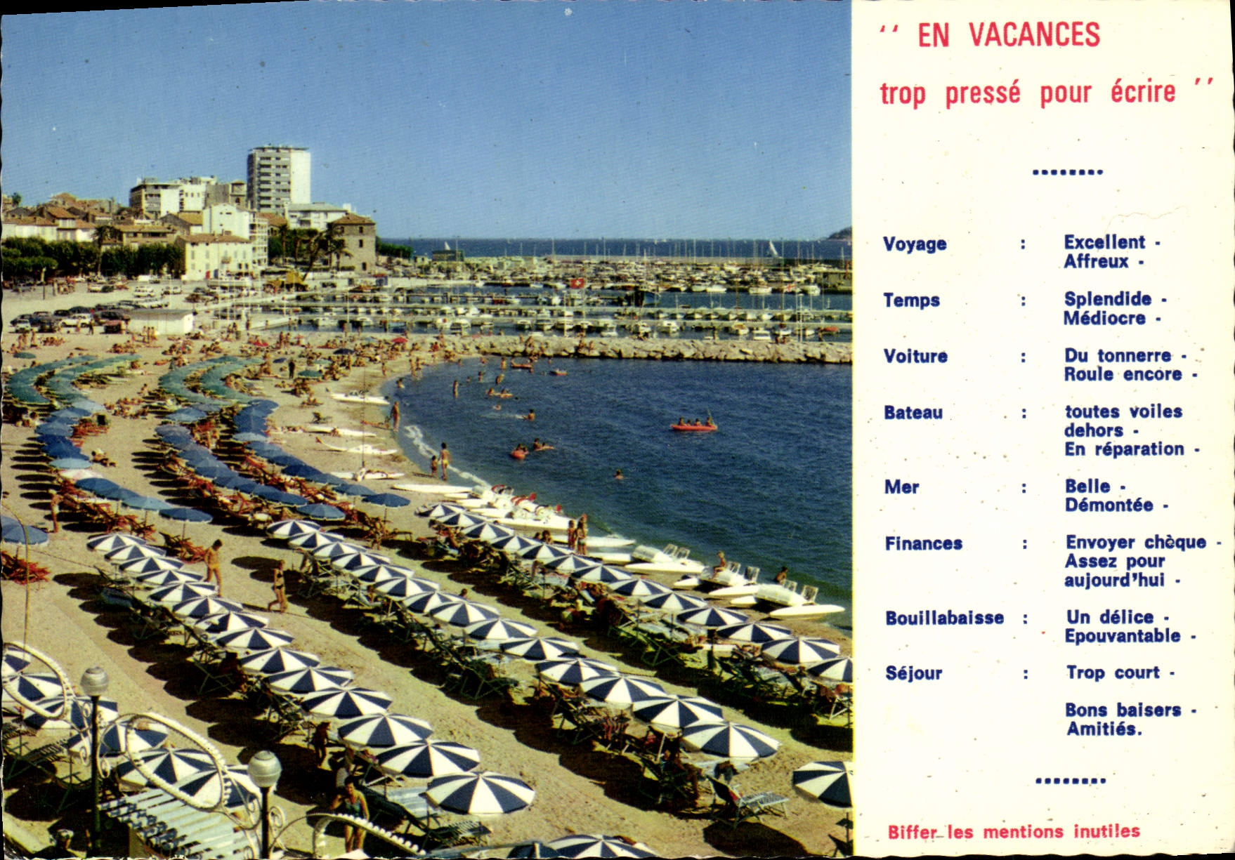 CPA Sainte Maxime Sur Mer La Plage