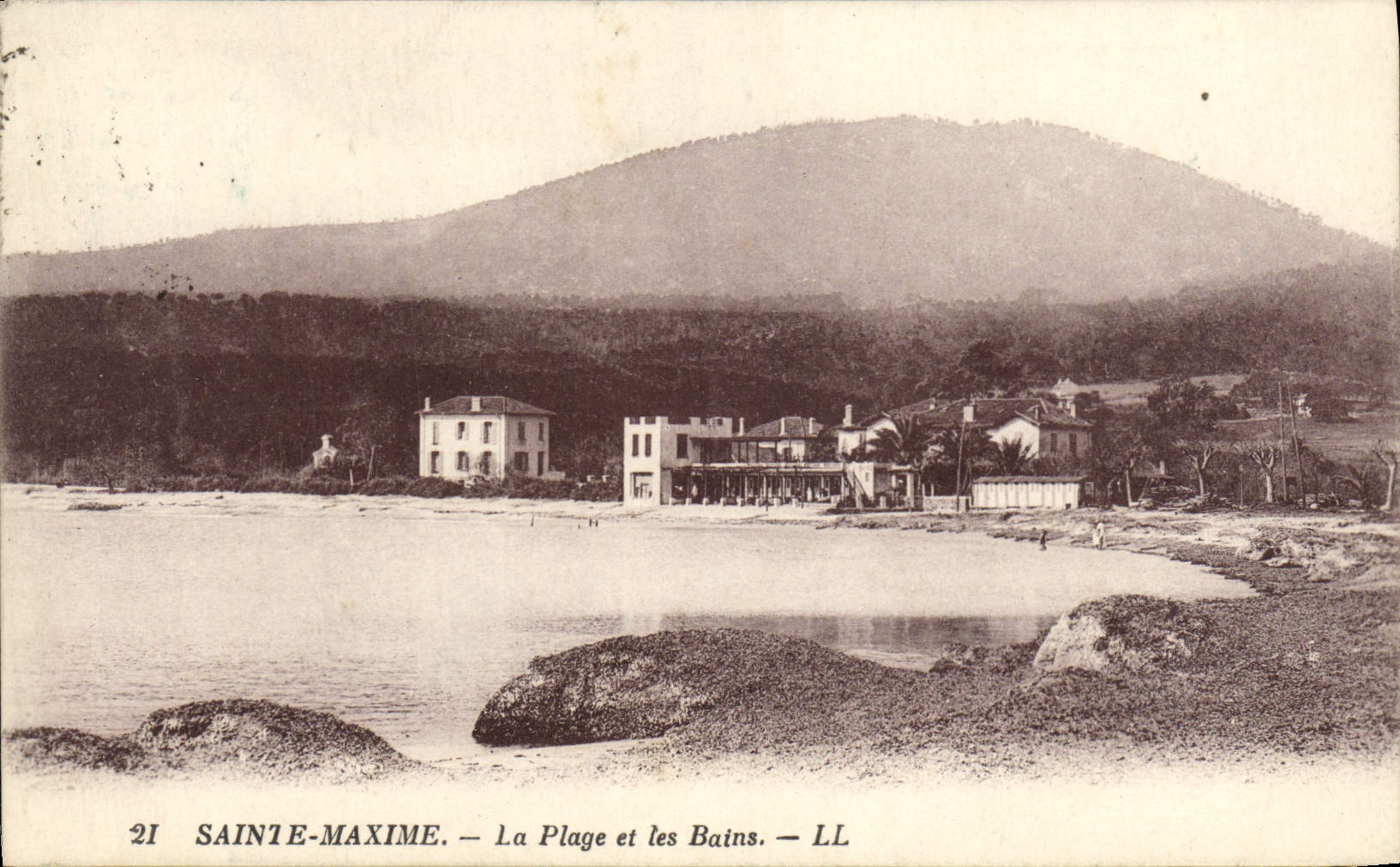 CPA Sainte Maxime La Plage et les Bains
